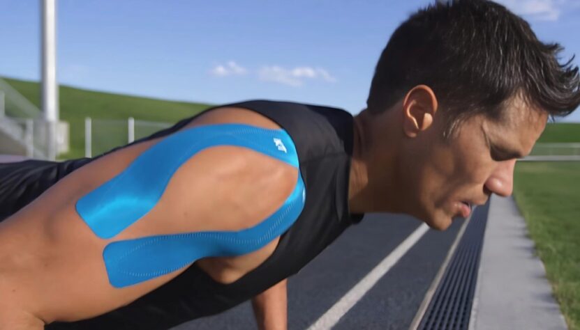 K tape shoulder pain relief