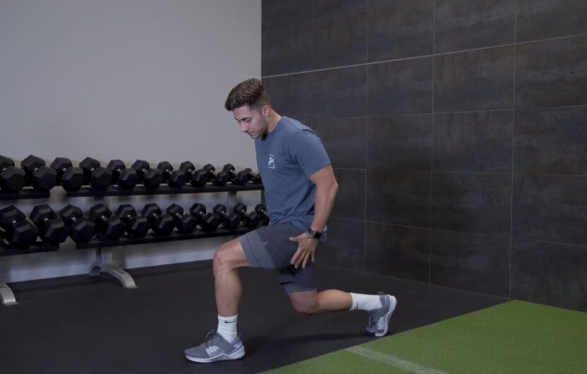 Elevated lunges mistakes