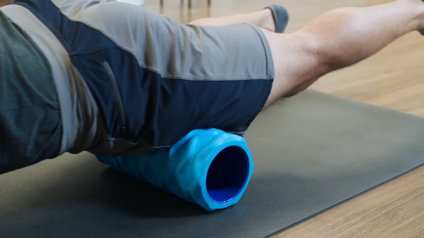 Foam rolling helps with circulation